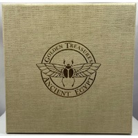 Tuvalu 2019 Silver 2 Ounce Proof Coin Golden Treasures Ancient Egypt