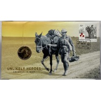 2015 PNC 1 Dollar Unlikely Heroes - Animals in War