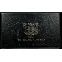 New Zealand 1984 Proof Coin Set - Chatham Island Black Robin