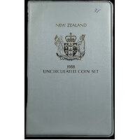 New Zealand 1988 Uncirculated Coin Set - Yellow-eyed Penguin