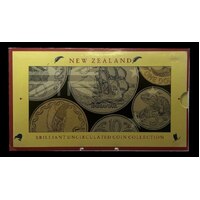 New Zealand 1990 Uncirculated Coin Set