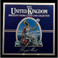 United Kingdom 1984 Uncirculated 8 Coin Set