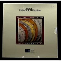 United Kingdom 1991 Uncirculated 7 Coin Set