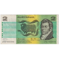 1979 $2 Note Knight/Stone R87 Very Fine Solid Serial