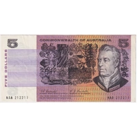 1967 $5 Note NAA First Prefix Coombs/Randall R202F Extremely Fine