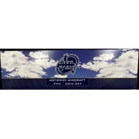 Cook Islands 2008 Gilded 1oz 5 Coin Proof Set - Antonov Aircraft