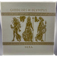 Tuvalu 2015 2oz Silver Proof Coin Goddesses of Olympus - Hera