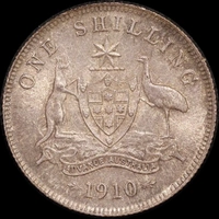 1910 Shilling Uncirculated