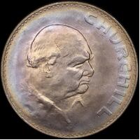1965 Crown Sir Winston Churchill Commemorative S#4144 Unc