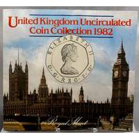 United Kingdom 1982 Uncirculated 7 Coin Collection