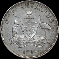 1915 Shilling Very Fine