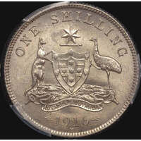 1916 Shilling PCGS MS63