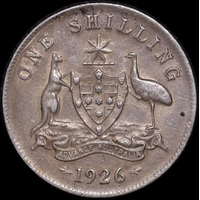 1926 Shilling Extremely Fine