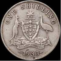 1933 Shilling Very Good