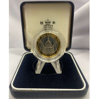 2005 United Kingdom Silver Proof Piedfort 2 Pound Coin - 60th Anniversary of WWII