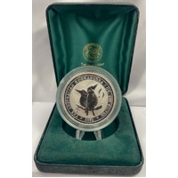 2001 Silver 2oz Unc Coin Kookaburra