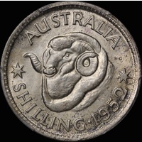 1952 Shilling Gem Unc (PCGS MS65)