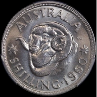1960 Shilling Choice Unc (PCGS MS63)