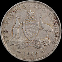 1910 Florin good Fine