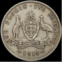 1915 Florin Very Good