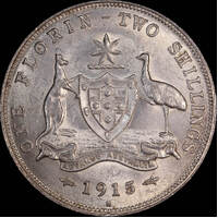 1915-H Florin Extremely Fine