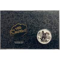 Tuvalu 2021 1oz Silver Uncirculated Coin The Simpsons  