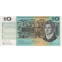 1972 $10 Note Commonwealth of Australia Phillips/Wheeler R304 Uncirculated