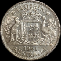 1941 Florin Choice Unc (PCGS MS64)