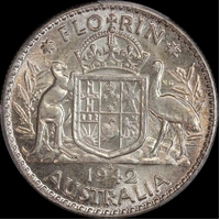 1942-S Florin Choice Unc (MS63)