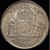 1944 Florin Choice Unc (PCGS MS64)