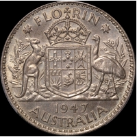 1947 Proof Florin PCGS PR63 ex Remick Collection