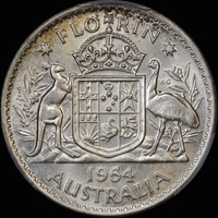 1954 Florin Choice Unc (PCGS MS63)