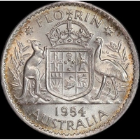1954 Florin Choice Unc (PCGS MS63)