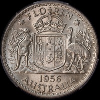 1956 Florin Choice Unc (PCGS MS64)
