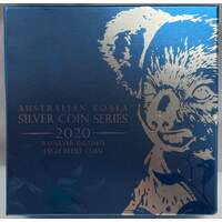 2020 1oz Silver Incused High Relief Proof Coin Koala