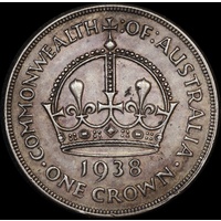 1938 Crown about VF