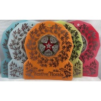 2023 Coloured 50 Cent 5 Coin Set - Festive Florals