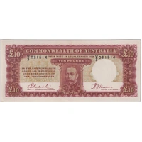 1934 Ten Pound Riddle/Sheehan R57L PCGS AU58