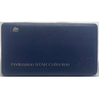 2001 Silver 3 Coin Set Federation Star Collection - Holey Dollar, 1oz Privy and 1951 Florin