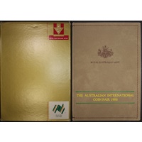 1988 Proof Set Bicentennial Coin Fair Issue