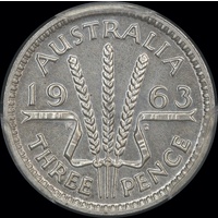 1963 Silver Four Coin Proof Set Melbourne Mint PCGS PR65 - PR66