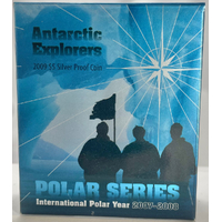 2009 Five Dollar Silver Proof Antarctic Explorers