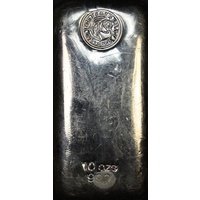 Perth Mint Silver Ten Ounce Cast Ingot 99.9% Pure