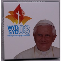 2008 Silver One Ounce Proof Coin World Youth Day