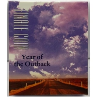 2002 Silver 5 Dollar Proof Coin Year of the Outback Finale