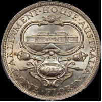 1927 Florin Canberra Choice Unc (PCGS MS63)
