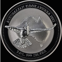 2002 Silver Two Ounce Unc Coin Kookaburra