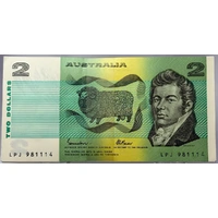 1985 $2 Note Bundle Johnston/Fraser R89 Uncirculated