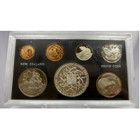 New Zealand 1974 Proof Coin Set Commonwealth Games