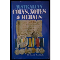 Collecting Australian Coins Myatt & Hanley Blue Hardcover Book